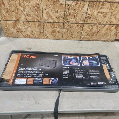 Unused trunk cargo tray