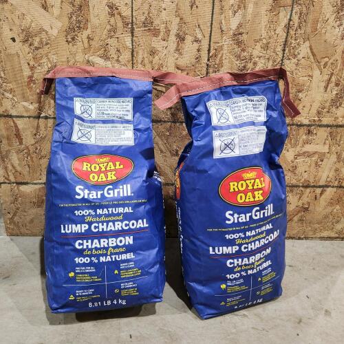2 8kg bags of Charcoal