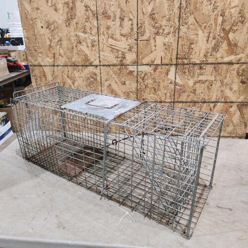 Live trap 32"L 11"W 12"H