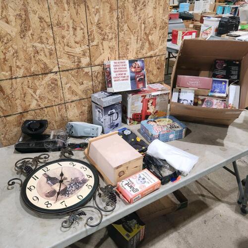 Assorted household items