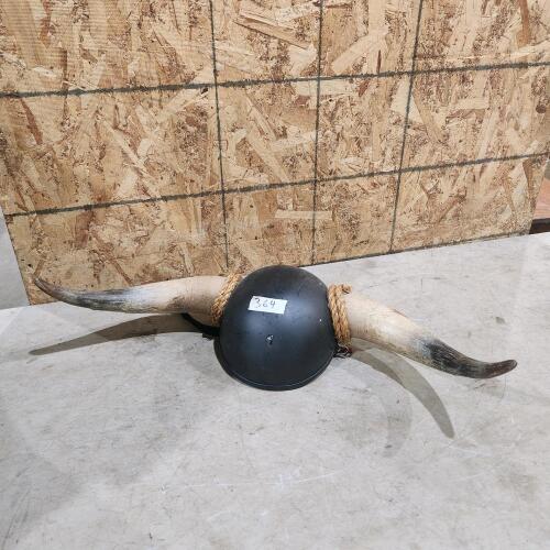 Bike helmet w fake horns