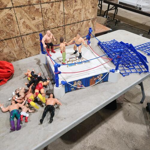 WWF Wrestling ring