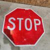 24" Metal sign