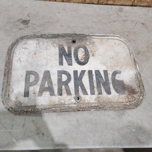 24"x15" Vintage metal sign