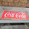 36"x15" Coca-Cola metal sign