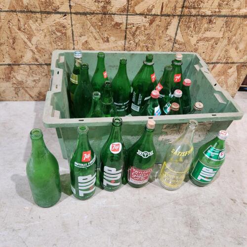 Vintage soda bottles