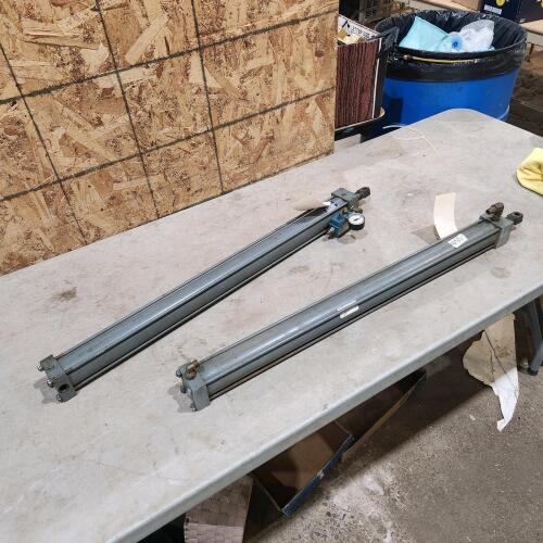 2 36" Air cylinders, 29" stroke