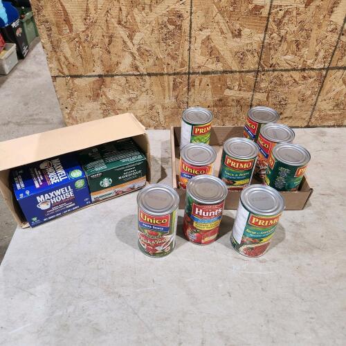 Pasta suace, tomato sauce bb 2028, k cup coffee pods