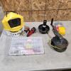 Tackle, minnow trap, fishing reel, anchor, heaving line, manual winch