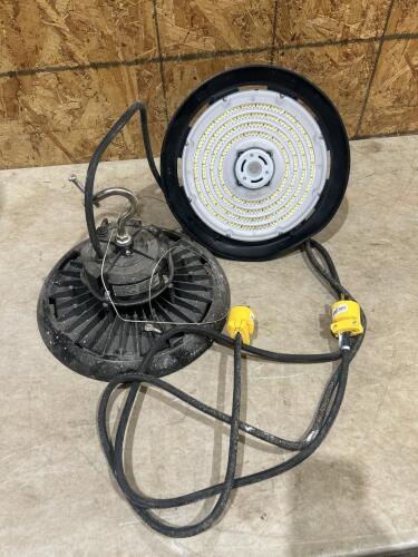 2 9&rdquo; 100W LED high bay lights