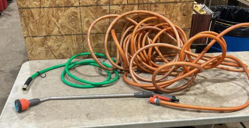 Garden hoses, wand