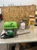 Hedge trimmer as is, pet carrier, 1g sprayer