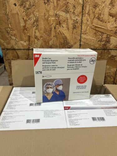 120 3M N95 surgical masks
