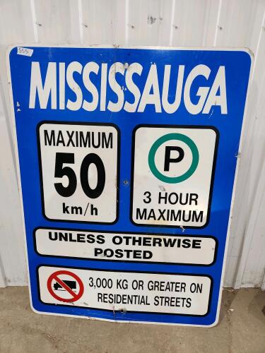 3'x4' Metal sign
