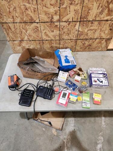 Smart battery chargers, intercoms, various hardware, etc
