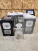 5 Crystal "Happy Anniversary" bells