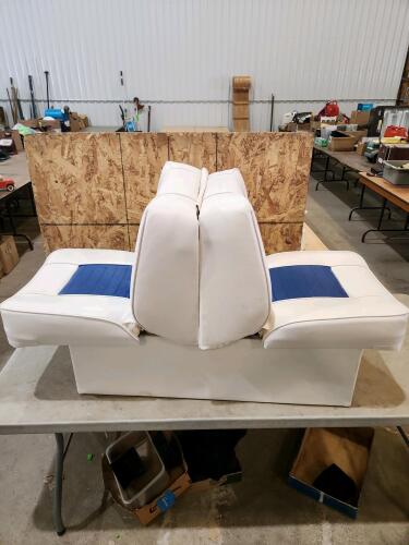 Back to back boat seats w damage