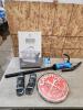 2 2" tow straps, rotary nozzle, pail seat, etc