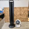 Tower fan, desk fan
