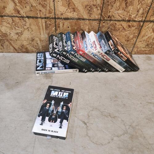 NCIS DVD series missing season 4, MIB VHS