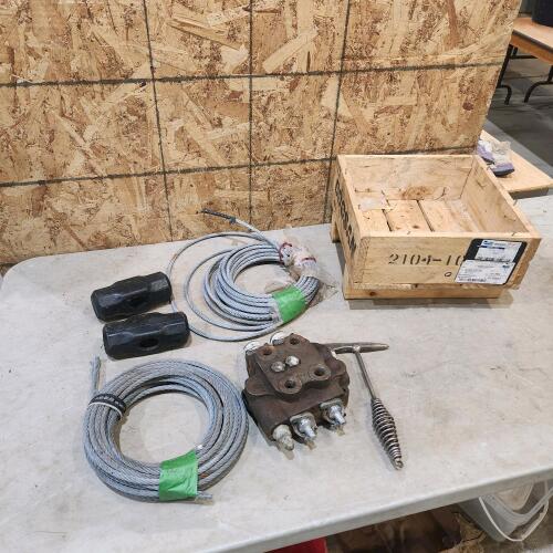 Sledge heads, 5/16" cable, hydraulic control