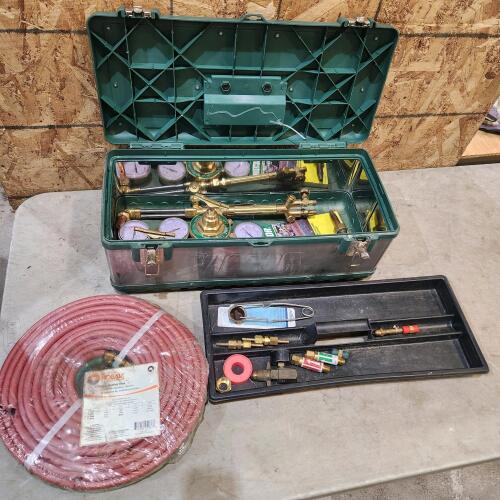 New torch kit, 50' hose