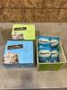 Assorted flavour cat treat tubes, temptations treats