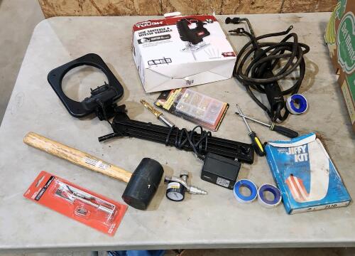 Assoeted tools & hardware