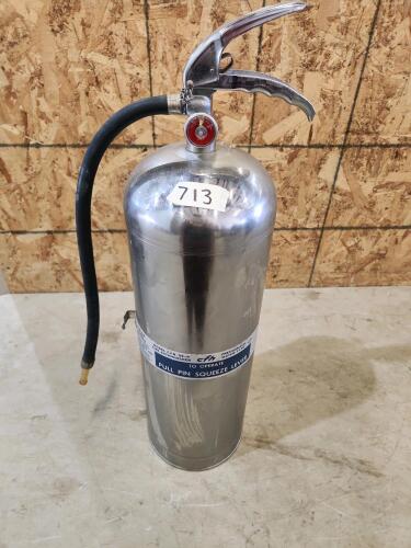 21" Charged water extinguisher
