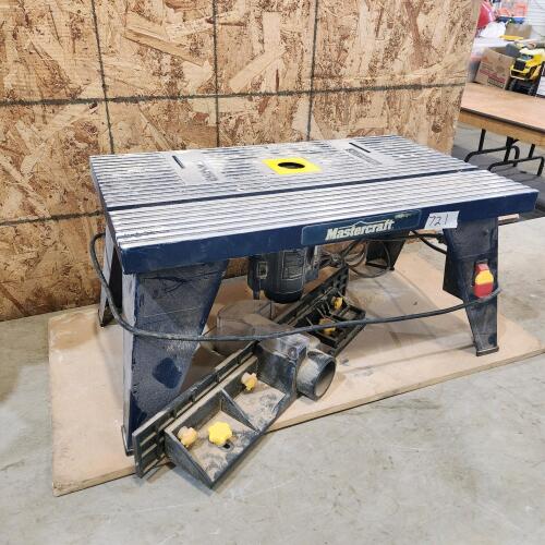 Master craft router table w router