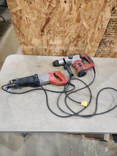 SDS Drill, Milwaukee sawzall