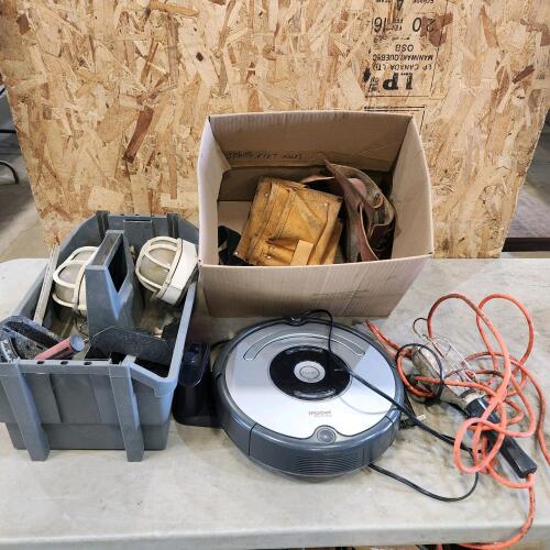 Roomba, trouble light, etc.