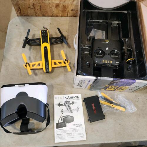 VR Vusion Drone missing battery & charger