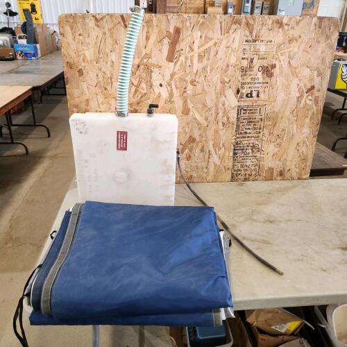RV water tank, room building canvas