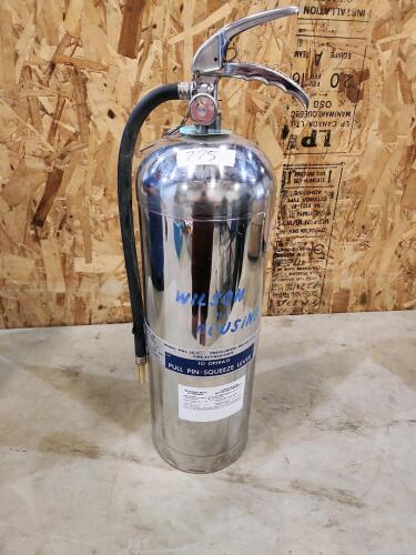 21" Water extinguisher needs recharged