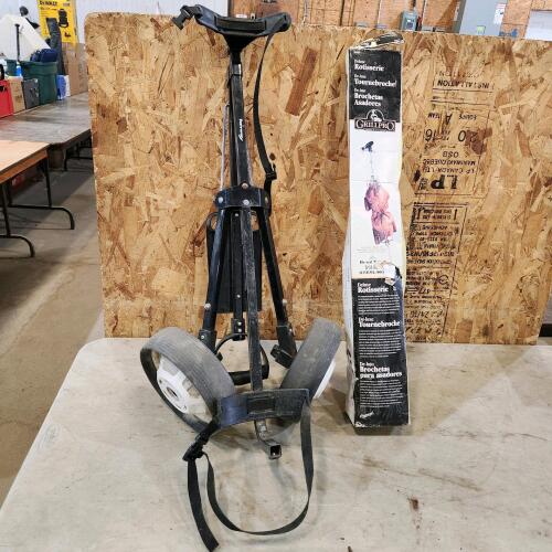 Rotisserie, golf bag cart