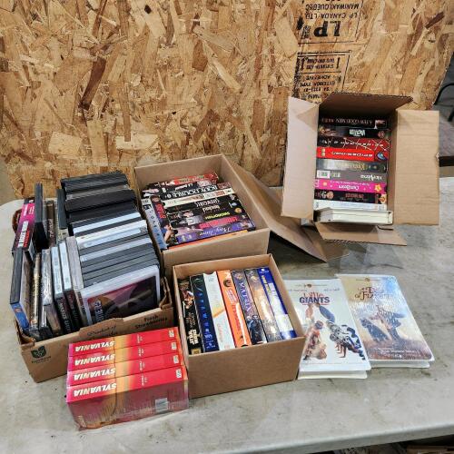 DVD & VHS movies