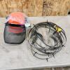 Chainsaw helmet, bandsaw blades