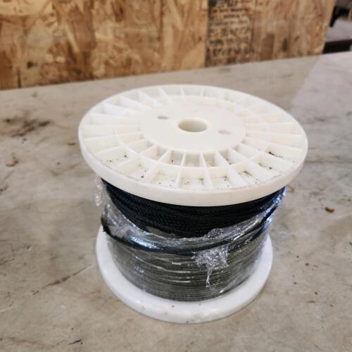 Roll of 8" cable