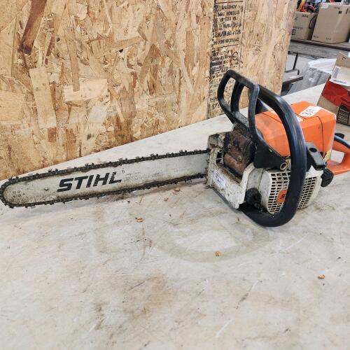Stihl 025 16" chainsaw good compression wont start