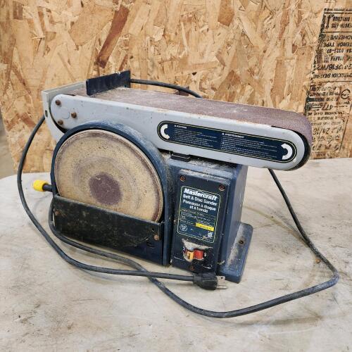 Mastercraft belt/disc sander
