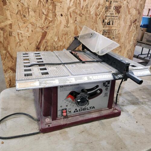 Delta 10" tablesaw