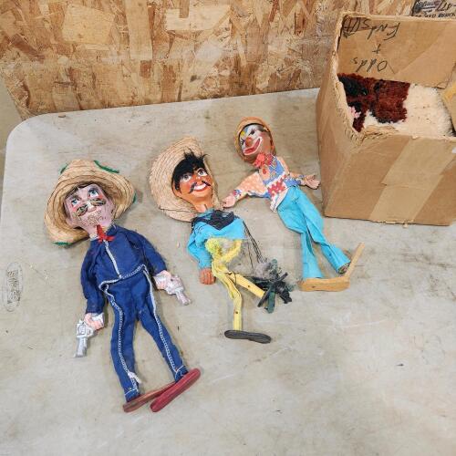 Marionette vintage puppets