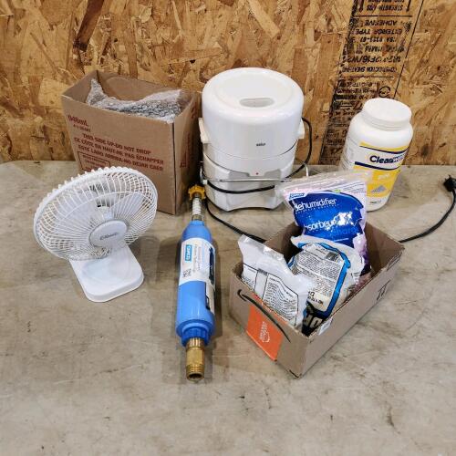Juicer, water filter & additives