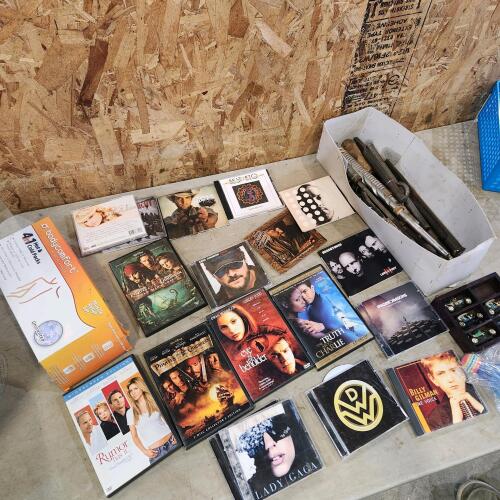 DVDs & CDs, etc.