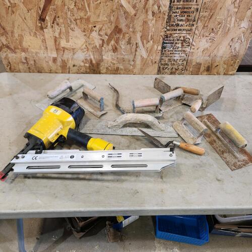 Air framing nailer, concrete tools