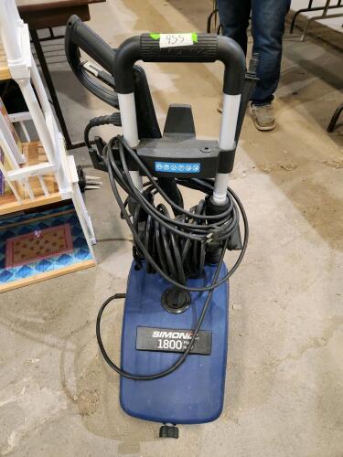 1800PSI 120v pressure washer