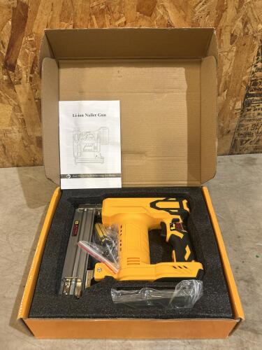 Unused 20V nail gun