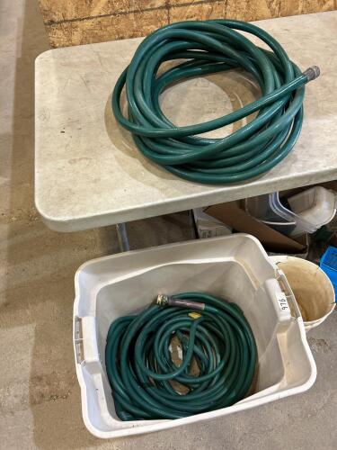 2 Garden hoses