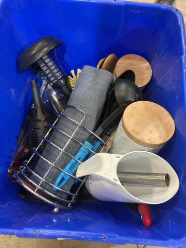 Assorted household items
